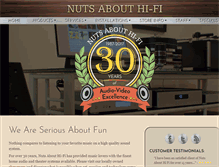 Tablet Screenshot of nutsabouthifi.com